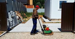 Устройство въезда на участок Большой Камень, цена от 51024 руб.